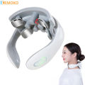 Smart Neck Cervical Massager Portable Electric Shoulder Neck Massage Instrument Relax Tense Neck Muscle Heating Relieve Pain. 