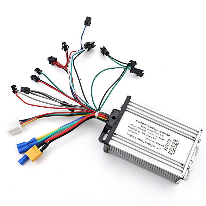CWCOCO%2036V-60V%2025A%206%20Tube%20Controller%20Universal%20Controller%20With%20DAMAO%2036V-72V%20Adjustable%20Meter%20LCD%20Instrument%20Accelerator%20-%20Image%204