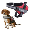 Medium Adjustable Dog Harness Padded Reflector Pets Durable Nylon Vest Harness Traction Training Rope Dog Belt Dog Chain Dog Body Belt Dog Chest Belt Step-in Harness Strap Metal Buckle Plastic Clasp Dog Collar Dog Strap Dogs Belt Saddle Harness Dogs Sell. 