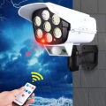 Solar Light - 77 SMD LED Solar Powered Lamp LED COB - CCTV Camera Model - Security - Solar Light Outdoor Street Spotlight - Garden Solar Wall Lamp. 