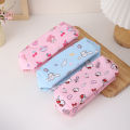 Sanrio Hello Kitty Pencil Case Cute Cartoon Cinnamoroll Kuromi New Models Large Capacity Kawaii School Supplies Pouch Gifts. 