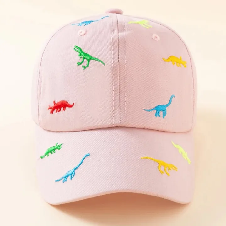 %E3%80%90hot%E3%80%91%20New%20Cartoon%20Dinosaur%20Kids%20Baseball%20Cap%20Embroidery%20Children%20Girl%20Boy%20Sun%20Hat%20Spring%20Summer%20Outdoor%20Adjustable%20Beach%20Hat%20-%20Image%203
