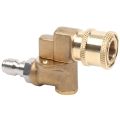 Quick Pivoting Coupler 180 Degree for Pressure Washer Spray Nozzle. 