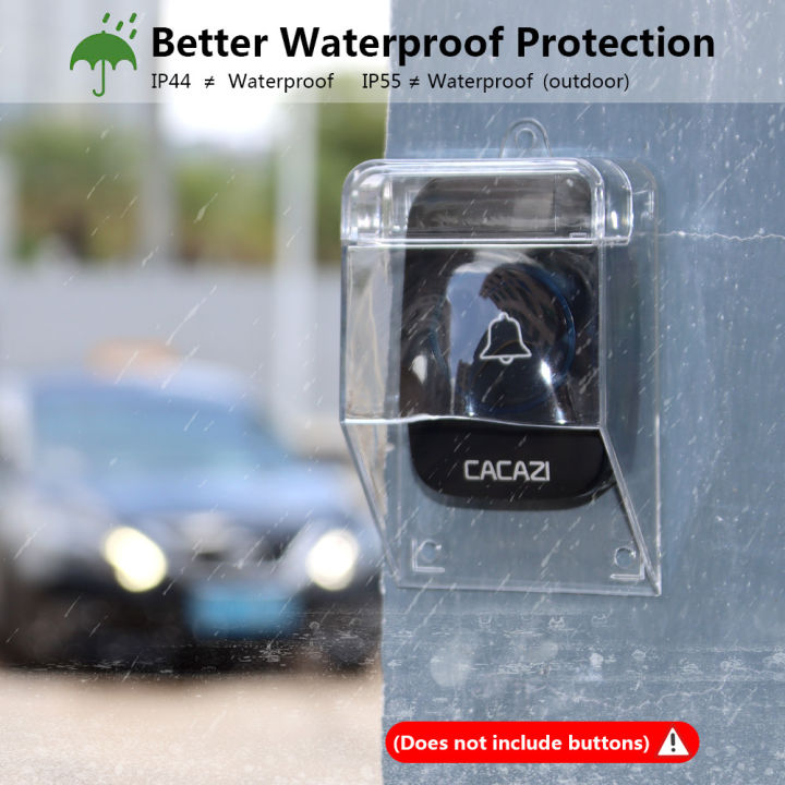 SMATRUL%20-%20Waterproof%20Cover%20for%20Wireless%20Doorbell%20-%20PVC%20Dust%20Cover%20-%20Outdoor%20Universal%20-%20Transparent%20-%20Image%204