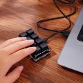 HXSJ Portable Mini 8 Keys Keypad DIY Shortcut Keyboard Function Keyboard Programmable Mechanical Keyboard Sayodevice Gaming Keyboard. 