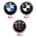 82mm front hood sticker BMW logo sticker for Bmw cars X1 X3 X5 X6 1 3 5 7. 