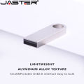 JASTER Metal 10 PCS LOT Mini 2.0 USB Flash Drive 128GB Free Key Ring Memory Stick 64GB Creative Business Gift Pen Drive 32GB 8GB. 