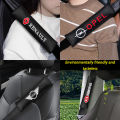 2pcs Carbon Fiber Seat Belt Covers Car Shoulder Pad Protection for Mini Cooper S One d F54 F56 F60 R56 R60. 
