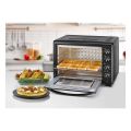 BLACK+DECKER Toaster Oven, Double Glass - 55L TRO55RDG-B5. 
