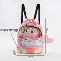 【NEW】 Childrens Cartoon Swimming Bag Waterproof For Kids Women Wet Dry Clothes With Shoes Goggles Storage Pouch Pool Sports Backpack. 