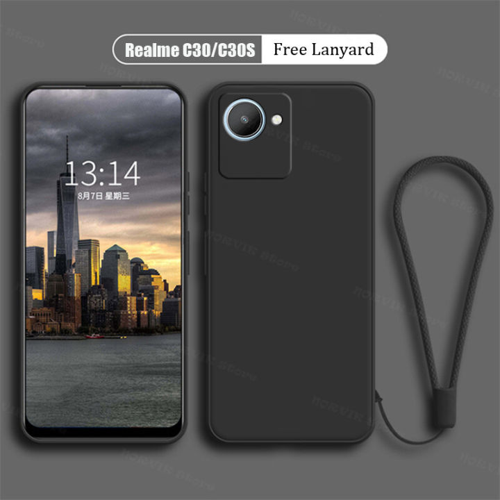 Realme%20C30/C30S%20Phone%20Case%20Lens%20Protection%20Casing%20Solid%20Straight%20Edge%20Liquid%20Silicone%20Soft%20TPU%20Back%20Cover%20-N10%20-%20Image%209