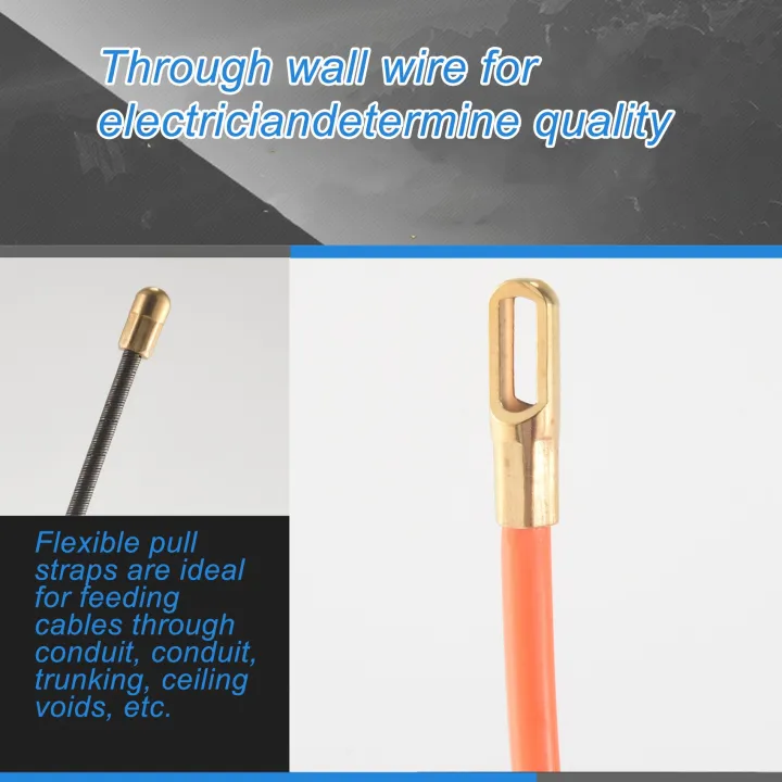 4Mm%205%20Meter%20Orange%20Guide%20Device%20Nylon%20Electric%20Cable%20Push%20-%20Image%204