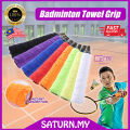 【STN】Badminton Towel Grips Racket Cotton Tape Anti-Slip Tennis Grips Squash Hi-Soft Overgrip Super Absorbent 羽毛球拍手膠手胶. 