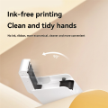 Portable Mini Printer Thermal Label Printer Self-Adhesive Sticker Labels Printer Pocket Handheld Barcode Machine. 