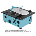 Table Saw Machine Woodworking Table Saw Speed Adjustment 4000RPM Mini Low Noise US Plug 110-240V Rust Resistance for Hand Made Works. 