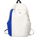 IELGY men's simple high-end contrast color backpack. 