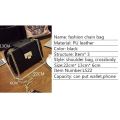 Spring New Fashion Women Shoulder Bag Chain Strap Flap Designer Handbags Clutch Bag Ladies Messenger Bags With Metal Buckle. 