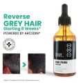 ThriveCo Anti-Grey Hair Prime Serum | Reverses & Limits Hair Greying | Arcolys + Biotin + Black Tea Extract | Light-Weight, Non-Sticky & Odourless | For Men and Women | 50 Ml. 