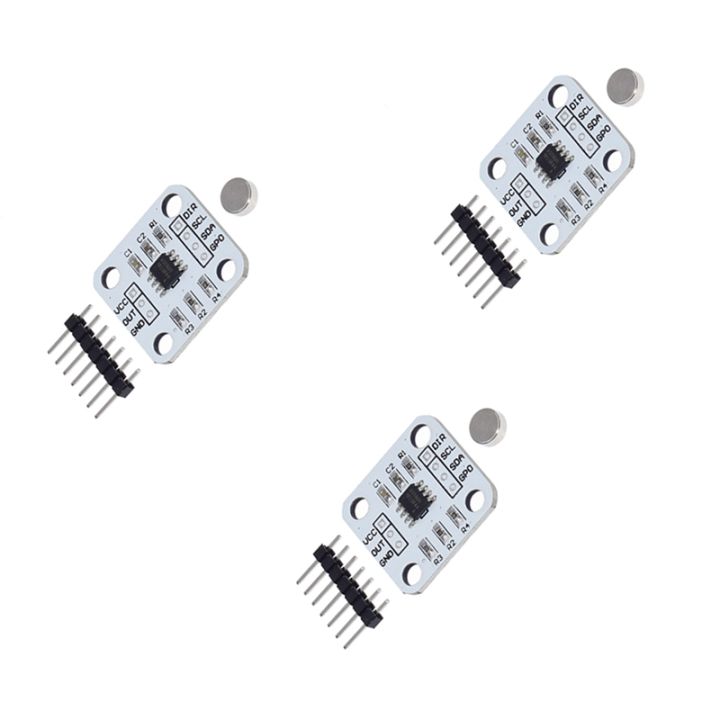 3Pcs AS5600 Encoder 12 Bit Magnetic Induction Angle Measuring