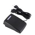Home Sewing Machine Foot Control Pedal With Power Cord Pedal Control Eu Plug 200-240V Black. 