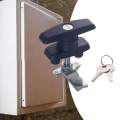 T Handle Lock Latch Shed Door Lock with Keys for Letter Box Camper A. 