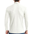 Yfashion Men Stretch T-shirts Turtleneck Long Sleeves Knit Tees Solid Color Casual Slim Fit Basic Shirt Tops. 