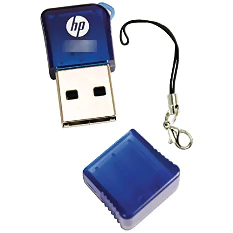 HP High Speed USB 2.0 Mini MicroSD Card Reader