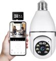 Rotatable smart wifi bulb camera. 