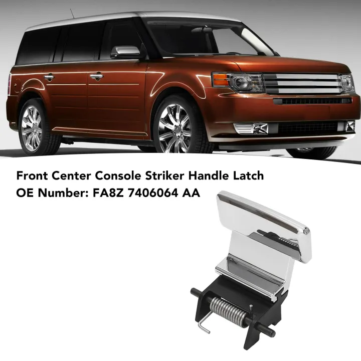 Center%20Console%20Lid%20Striker%20Handle%20Latch%20FA8Z%207406064%20AA%20Chrome%20Plated%20Safe%20Reliable%20Front%20Center%20Console%20Striker%20Handle%20For%20Flex%20-%20Image%202