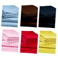 Egyptian Cotton Striped Bedsheet with 2 Pillow Cases (King Size). 