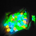 Luminous Stones Glow In The Dark Pebbles Aquarium Fish Tank Yard Decor Crystals Rocks Garden Decoration Outdoor. 