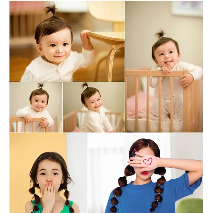 Women%20Colorful%20Small%20Disposable%20Rubber%20Bands%20/%20Kids,Children,%20Minimalist%20Elastic%20Scrunchies%20Hair%20Ties%20/%20Girls%20Invisible%20Basic%20Hair%20Ring%20Rope%20/%20Women's%20Daily%20Ponytail%20Holder%20/%20Girls%20Trendy%20Hair%20Accessories%20-%20Image%208