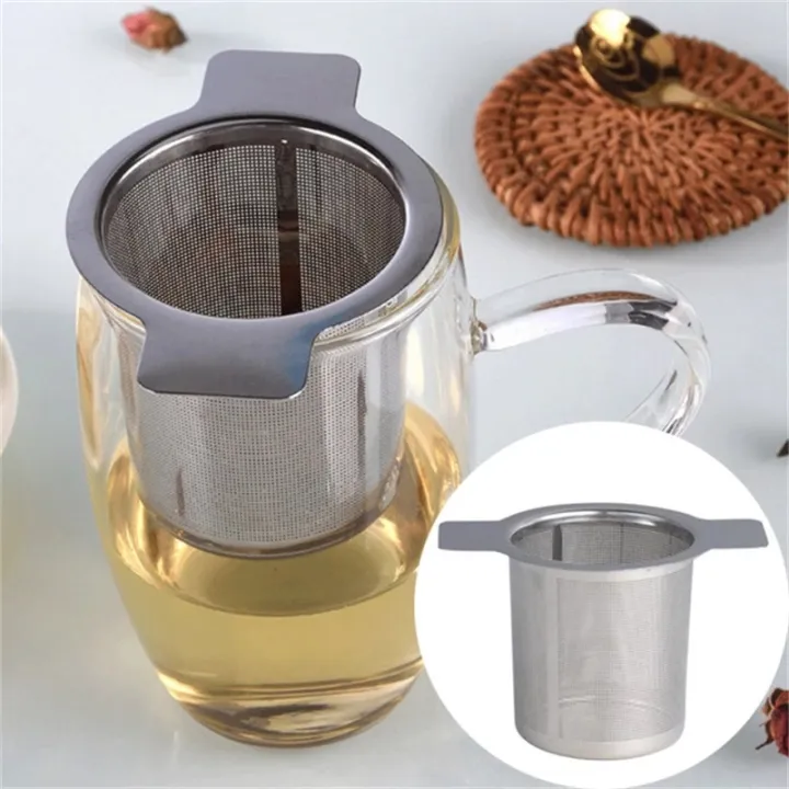 Heat Resistant Stainless Steel Tea Infuser Silver Reusable Tea Spice Strainer Teakettle Tea Filter Infuser tea accessories