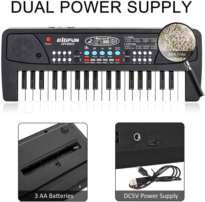 BIGFUN%2037%20Key%20Piano%20Musical%20Keyboard%20Toy%20with%20Power%20Option,%20Recording%20and%20mic,%20Electronic%20Piano%20Keyboard%20Multi-Function%20Portable%20Piano%20Keyboard%20for%20Beginners,%20Kids%20Musical%20Instrument%20Gift%20Toys%20for%20Over%203%20Year%20Old%20Children%20Boy%20and%20Girls%20(BF-430C)%20-%20Image%205