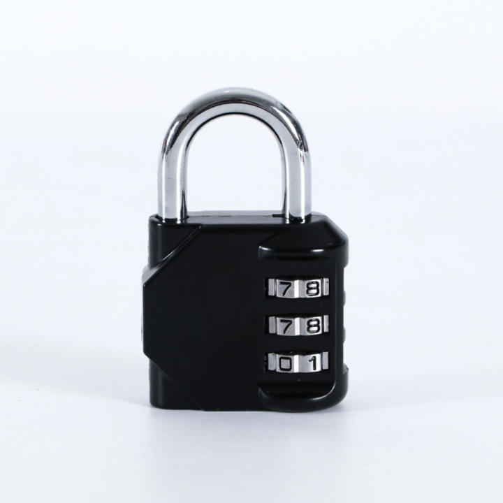 Combination Lock Padlock Color Locker Lock 4-digit Combination Lock ...