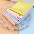 1/5/10Pcs High-quality Microfiber Two-color Double-sided Soft Glasses Cleaning Cloth Lens Suede Glasses Cleaner Cleaning Wipes. 