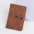 Leather Passport Holder Covers Case Waterproof Travel Credit Card Wallet Cute Passport Book for Women/Men Passport Cover. 