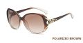 Polarized Women Girl Lady Sunglasses Gradient Round Spec Driving Outing Polarised Cahaya Mata Wanita Perempuan Box GiftMini - Figures. 