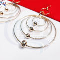 Women Fashion Big Earrings / Hoop Circle Earrings For Ladies / Multiple Round Earrings. 