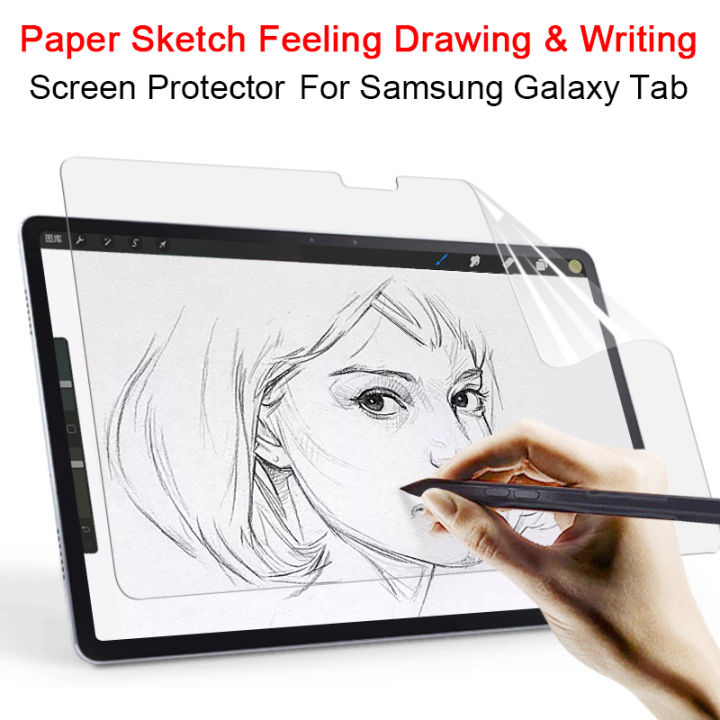 Paperlike Screen Galaxy Tab S6 Screen Protector For Drawing Screen