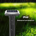 YIERYI Mole Repellent Device Solar Powered Ultrasonic Rat Mouse Mole Snake Buzz Repeller Waterproof Animal Repellers for Garden Tools, Yards. 