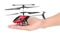 Rechargeable Infrared induction Helicopter Sensor Aircraft with Flashing Light. 
