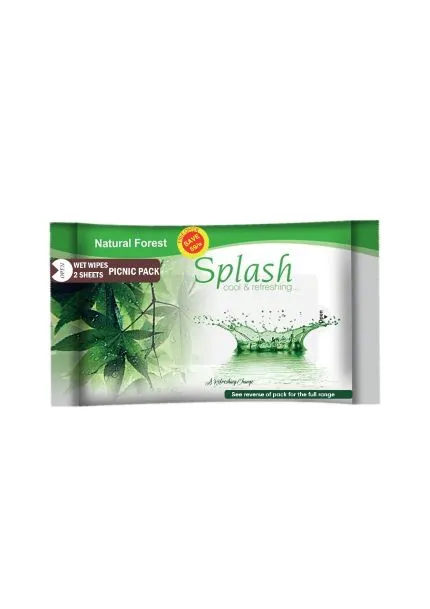 Free gift splash picnic wet tissue pack