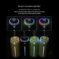 【BestGO】220ml Mini Portable Household Car Air Humidifier Cool Mist Aromatherapy Diffuser. 