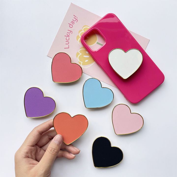 Glossy%20Color%20Phnom%20Penh%20Love%20Heart%20Foldable%20Grip%20Tok%20Elastic%20Phone%20Holder%20Support%20Finger%20Ring%20Talk%20Socket%20-%20Image%205