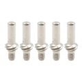 NCANRUI 5pcs Plasma Cutter Electrodes Set KP2845-1 for LC105 for 1538 W03X0893-60A Plasma Cutting Consumables Kit. 