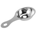 Separator of egg yolk in stainless steel Separator White Egg Sieve Device Mini kitchen utensils (13 x 7 x 2.8 cm). 