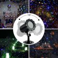 Outdoor ports RGB waterproof LED projection light remote control. 