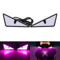 【Fast Delivery 1-4 day】Car LED Devil Eyes Light Universal Demon Eyes Headlight Motorcycle Mini Turn Signal Flasher Tail Lamp Auto Decoration Lights. 