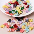 /510pcs 14x16mm Acrylic Butterfly Charms Alloy Metal Charm Pendant For Necklace Bracelet DIY Jewelry Making Accessories Findings. 